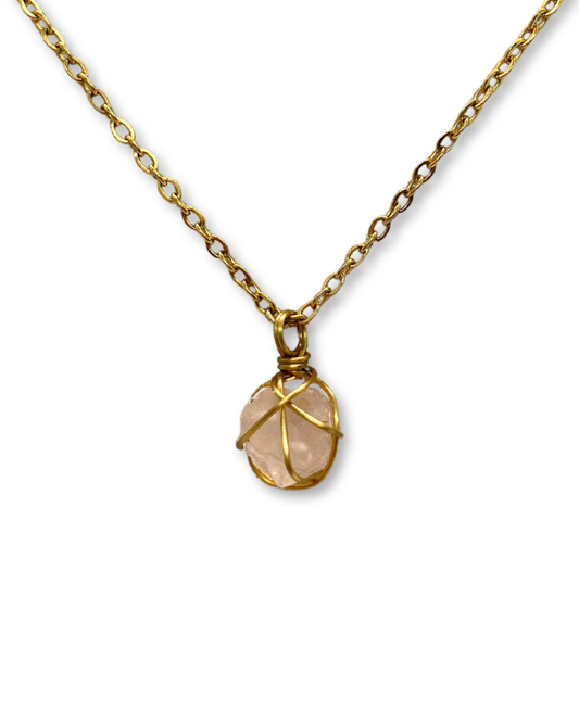 Rose Quartz Necklace
