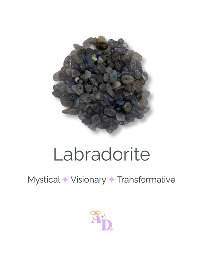 Labradorite Huggies