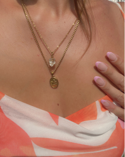 Clear Quartz Necklace